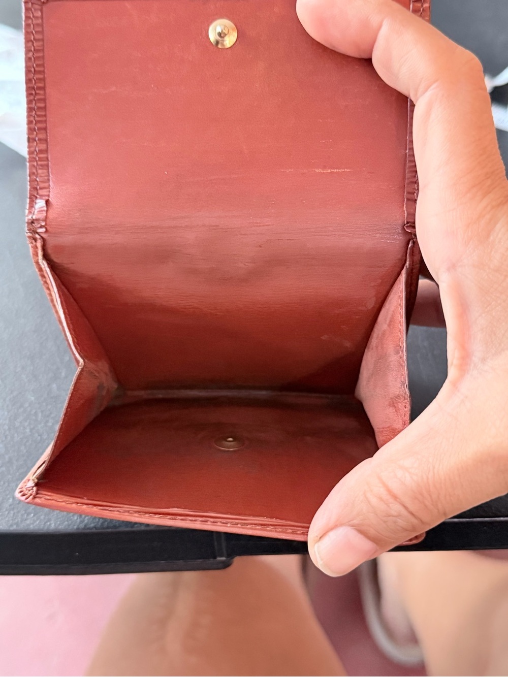 Louis Vuitton Brown Epi Leather Compact Wallet - Picture 8 of 16